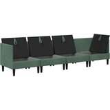  Komplet pohištva za dnevno sobo 4 pcs Morsko zelena Žamet, (5000272734) | Shoptok.si