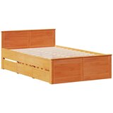  Okvir kreveta bez madraca s uzglavljem 120x200 cm od borovine | Eponuda.com