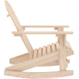  Vrtna stolica za ljuljanje Adirondack od masivne jelovine | shoptok.hr