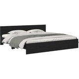  Okvir za krevet Crni hrast 180 x 200 cm Konstruirano drvo | shoptok.hr