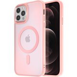 AVIZAR Ohišje MagSafe za iPhone 12 Pro in 12 Dos Mat Givré Obris, Roza, (5000015921) | Shoptok.si