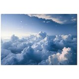  Slika - Aerial Landscapes: Rays Lighting Up Fluffy Cloud Formations 120x80 | shoptok.hr
