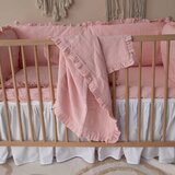  Muslin ogradica za krevetac sa posteljinom i prekrivačem roze ( TNC_DVI6EW_0915083 ) | ePonuda.com