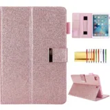 Zaščitni etui za iPad Mini 6 2021 preklopni denarnica z bleščicami, magnetno zapiranje in prostor za pisalo, roza barva, (5000138999)