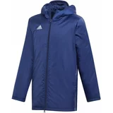Adidas CORE18 STD JKT Sportska jakna za dječake, tamno plava, veličina