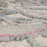 Flair Rugs Kremno bela ročno tkana volnena preproga 120x170 cm Tania Floral – | Shoptok.si