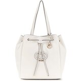 Guess Torbice za na ramo Calebra Drawstring Tote Bela Cene