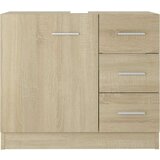Ormarić za umivaonik boja hrasta sonome 63 x 30 x 54 cm iverica | shoptok.hr