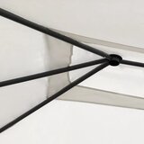  Sjenica s navlakama za stupove 2,98x5,3x2,59 m krem 160 g/m² | shoptok.hr