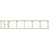  Kavez za kokoši od impregnirane borovine 1,5 x 9 x 1,5 m | shoptok.hr