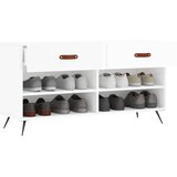  Klupa za cipele sjajna bijela 102x35x55 cm konstruirano drvo | Eponuda.ba