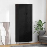  Highboard Crni hrast 69,5 x 34 x 180 cm Konstruirano drvo | shoptok.hr