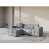 Micadoni Siva kutna garnitura (s lijevim kutom/s ležaljkom) Kendal – | shoptok.hr