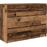 vidaXL Komoda staro drvo 100x35x76 cm od konstruiranog drva | shoptok.hr