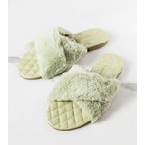Gemre Green flip-flops with fur Karsyn | shoptok.hr