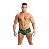  Muški sexy veš Sexy Magic Jock, Zeleno-crni Cene