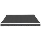 Maison Chic Ročno zložljiva tenda - Senčniki 350 cm antracitne barve, (22038935) | Shoptok.si