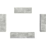 TV ormar 5 pcs Betonski sivi | shoptok.hr