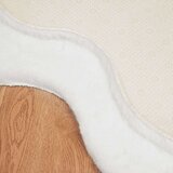  Faux Rabbit Fur Rug Olite Bijelo 80 x 120 cm Poliester | shoptok.hr