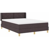  Krevet s opruga kutije Tamno smeđa 200 x 160 cm tkanina | shoptok.hr