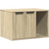  Kutija z mačji pijesak boja hrasta 60x40x40cm konstruirano drvo | Eponuda.ba