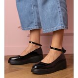 Gemre Black patent leather platform oxfords Tanga | Shoptok.si