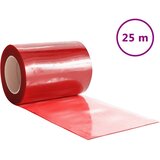  Zavjesa za vrata crvena 300 mm x 2,6 mm 25 m PVC | Eponuda.ba