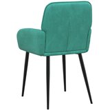 Trpezarijske stolice 4 pcs Baršun Tirkizna 57 x 50 x 85 cm | shoptok.hr