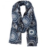 Pri Stylish shawl scarf tassel abstract soft smooth 180x75 cm Cene