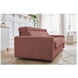 Bobochic Paris Rožnata raztegljiva kotna sedežna garnitura iz rebrastega žameta Monaco – | Shoptok.si