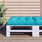 vidaXL Blazina za kavč iz palet turkizna 70x70x12 cm blago Cene