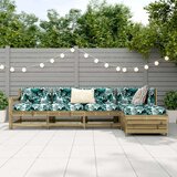  5-dijelni set vrtnih sofa od impregnirane borovine | shoptok.hr