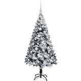  Umestno božično drevo Zelena 150 cm PVC, jeklo in plastika | Shoptok.si