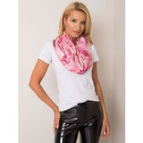 Fashion Hunters Muted pink scarf with colorful patterns | Shoptok.si