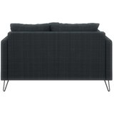 Ropez Temno siva sedežna garnitura iz šenilje 140 cm Freya – | Shoptok.si