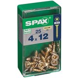 SPAX univerzalni vijak (4 x 12 mm, puni navoj, 25 kom.) Cijene