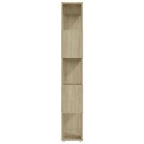 vidaXL ormarić za knjige / pregrada boja hrasta 80x24x155 cm iverica | shoptok.hr