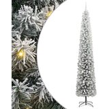 vidaXL Umestno božično drevo Zelena 300 cm PVC in Jeklo in Plastika | Shoptok.si