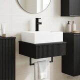  Zidni sudoper Crna 40 x 41 x 39 cm Konstruirano drvo Cijene