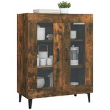  Komoda boja dimljenog hrasta 69,5x34x90 cm konstruirano drvo | shoptok.hr