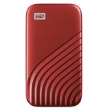  Eksterni SSD WESTERN DIGITAL My Passport WDBAGF5000ARD 500GB Red | ePonuda.com
