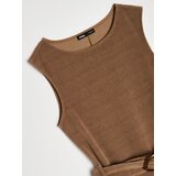 Sinsay Rebrasta midi haljina s remenom | shoptok.hr