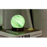 Gingko LED namizna svetilka v temni naravni barvi s steklenim senčilom (višina 9 cm) Polar Cloud – | Shoptok.si