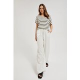 Marisse Women's Trousers L-Sp-4325 Off White | Shoptok.si