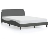 Okvir za krevet Dover tamnosivi 140 x 190 cm od tkanine | shoptok.hr