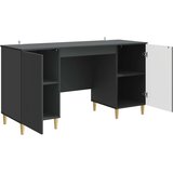  Stol s policom Crna 142,5 x 50 x 75 cm Konstruirano drvo | shoptok.hr