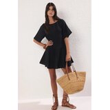 TRENDYOLMILLA Ženska haljina Tbess25El00135, Crna Cene
