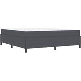 Krevetna konstrukcija Tamno siva 180 x 200 cm tkanina | shoptok.hr