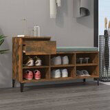 Ormarić za cipele boja hrasta 102x36x60 cm konstruirano drvo | Eponuda.com