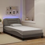  Okvir kreveta s LED-om bez madraca Hvar 100 x 200 cm od tkanine | Eponuda.com